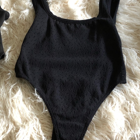 Two vintage G string bodysuit Rhinestone Rare - Picture 2 of 3